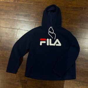 vintage FILA hoodie sweater
